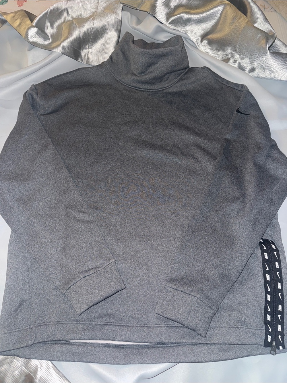 Nike Men’s Dark Charcoal Turtleneck Sweater NWOT